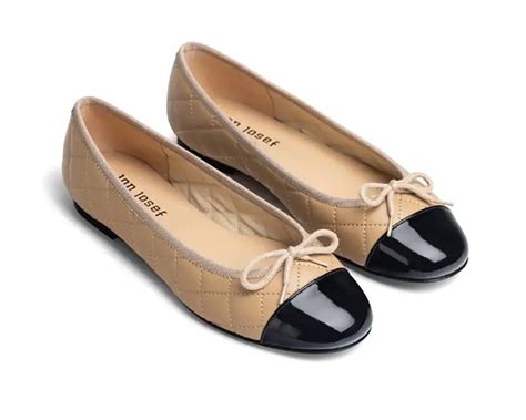 ballerina tipo chanel|Chanel ballerina flats dupe.